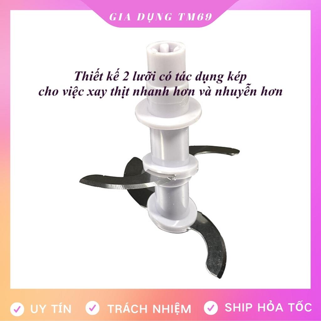 Máy Xay Sinh Tố Cầm Tay Say Thịt Tỏi Ớt Đồ Ăn Dặm Cho Bé Thực Phẩm Rau Củ Đa Năng Nhà Bếp Tiện Dụng