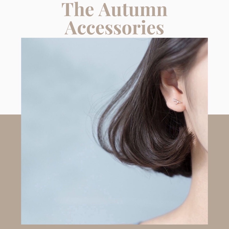 Set 7 đôi khuyên tai mạ bạc The Autumn Accessories - SK03