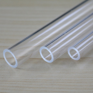 2 Ống acrylic trong suốt đường kính 12 / 14 / 16mm dài 48~50cm