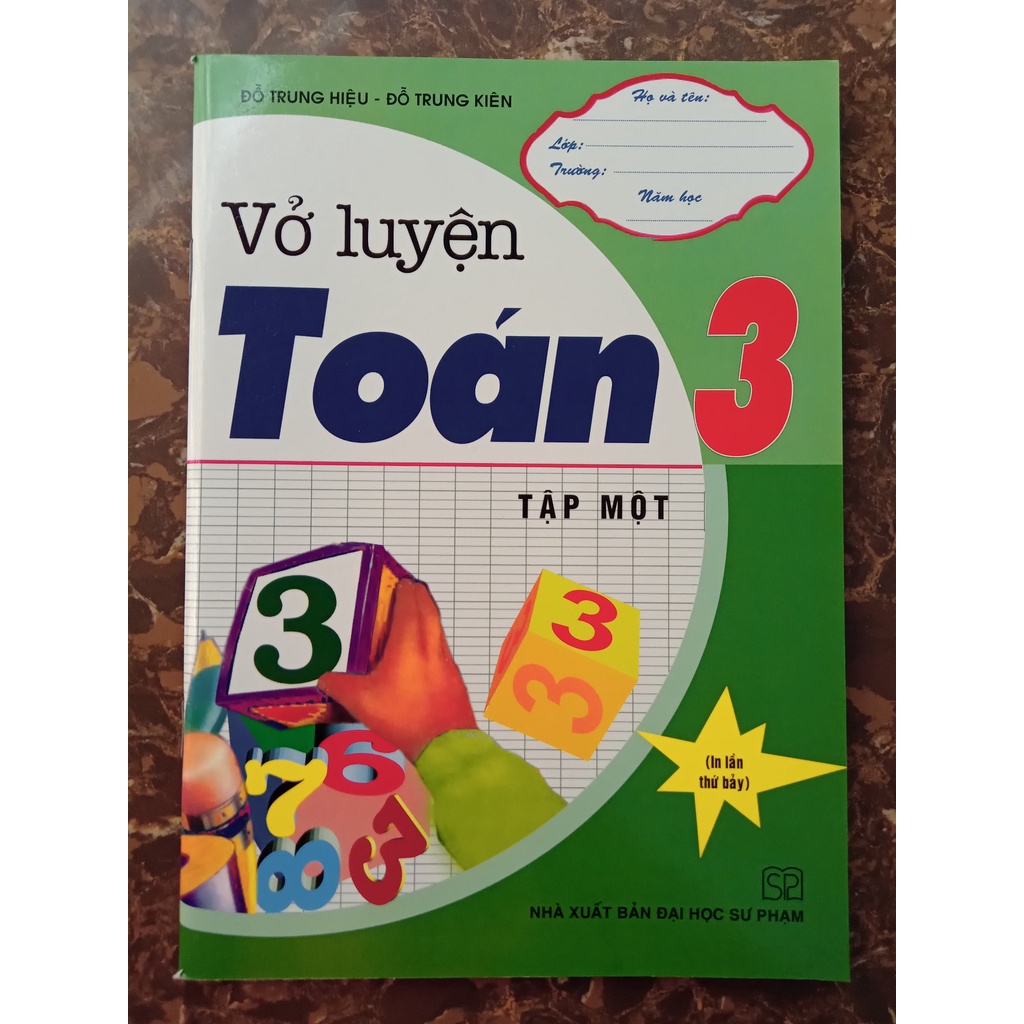 Sách - Vở Luyện Toán Lớp 3 - Tập 1