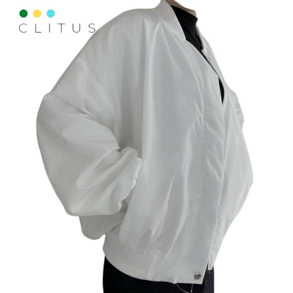 [ HÌNH THẬT SP 100% ] Áo Khoác Bomber form Lỡ Dày Mịn- CLITUS FASHION