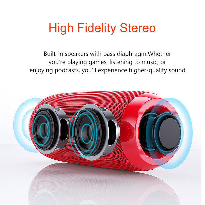 Loa Bluetooth Không Dây Âm Thanh Stereo 3d