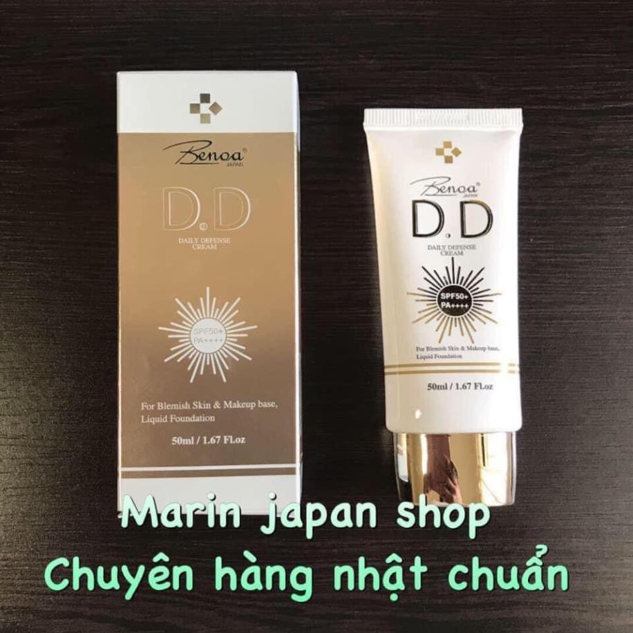 (SALE) Kem trang điểm chống nắng Benoa kem nền, kem lót BB , CC , DD Daily Defense Cream nội địa Nhật Bản