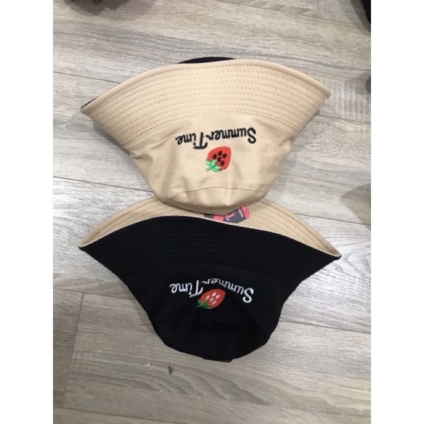 Nón bucket 2 mặt-NBK04- Summer time