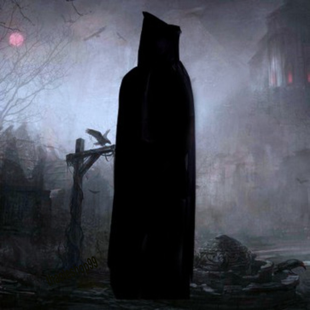 Trang phục hóa trang Thần Chết-BỘ QUẦN ÁO MA HÓA TRANG HALLOWEEN CAO CẤP DÀNH CHO CẢ NAM VÀ NỮ