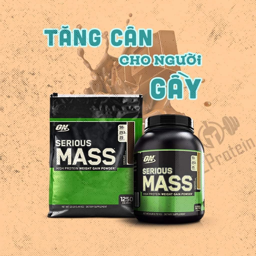 SERIOUS MASS 12lb (5,4KG) - SỮA TĂNG CÂN BỔ SUNG VITAMIN KHOÁNG CHẤT | BigBuy360 - bigbuy360.vn