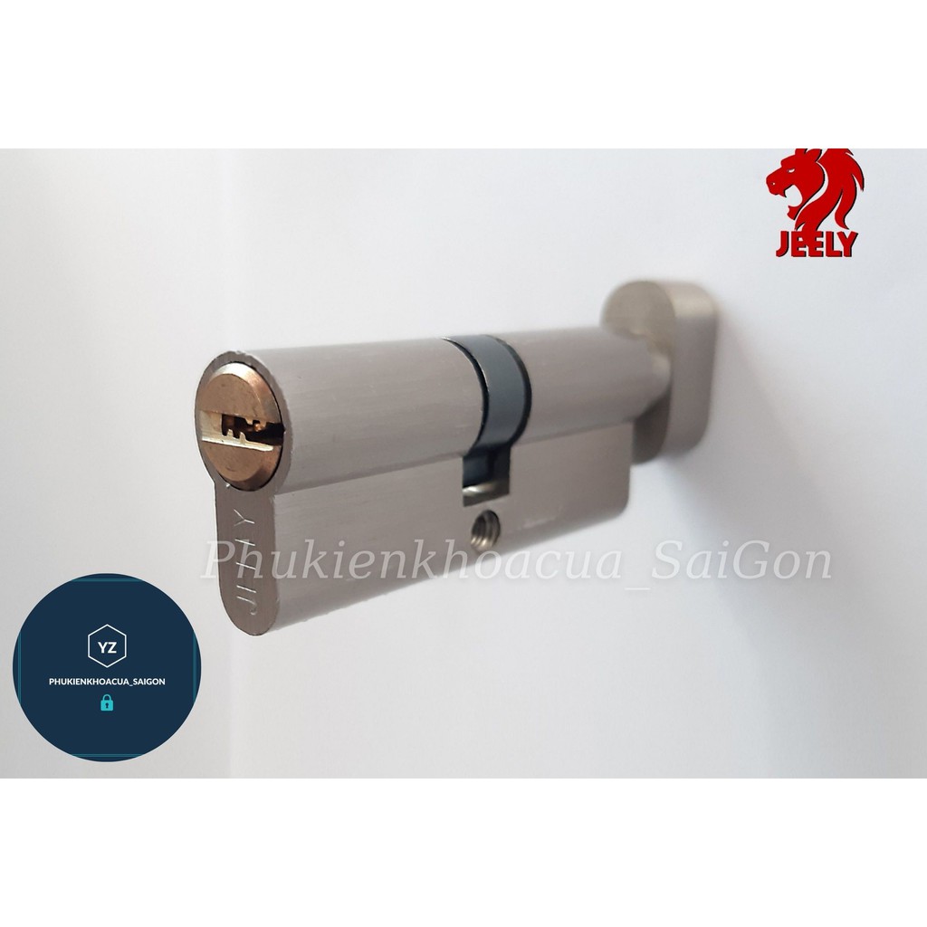 KHÓA TAY GẠT JEELY - KHÓA CỬA PHÒNG 2 TẤC Tay ốp khoá dài 200mm - Dùng cho cửa có khung bao 4*8 - H206-200