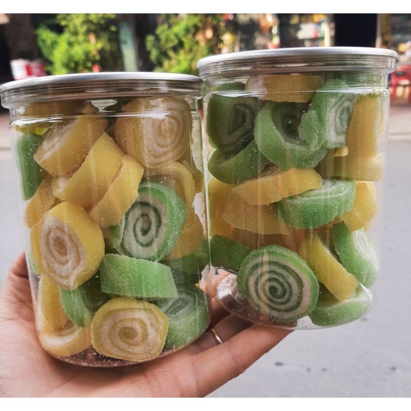 450gr Kẹo Dẻo Xoắn Thái Lan - Kẹo Dẻo Đường Vị Trái Cây thơm, ngon.