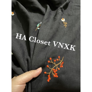 Đầm Linen Thêu Hm Sịn