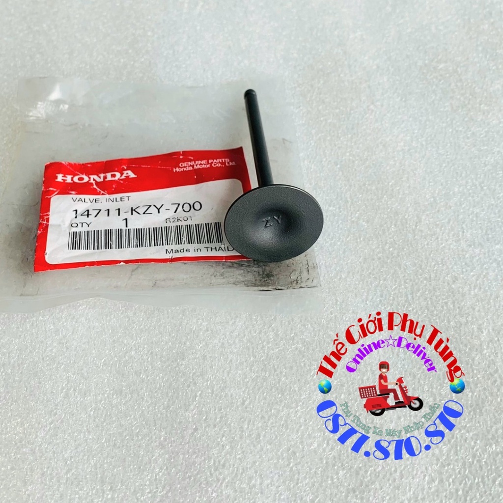 Cặp Xupap Vario, Click thái zin thái lan - 14711-KZY-700/ 14721-KZY-700