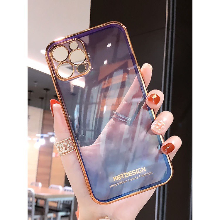 Ốp điện thoại silicone đổi màu độc đáo thích hợp cho iPhone 12 12promax 7 8Plus X XS XR XSMAX 11 11pro11promax Scw8