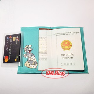 VỎ HỘ CHIẾU PASSPORT TOM VÀ JERRY