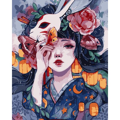 Tranh Sơn Dầu Số Hóa tự tô DIY Đã Căng Khung Khổ 40x50cm, Mẫu Mỹ Nữ Siêu Đẹp | BigBuy360 - bigbuy360.vn