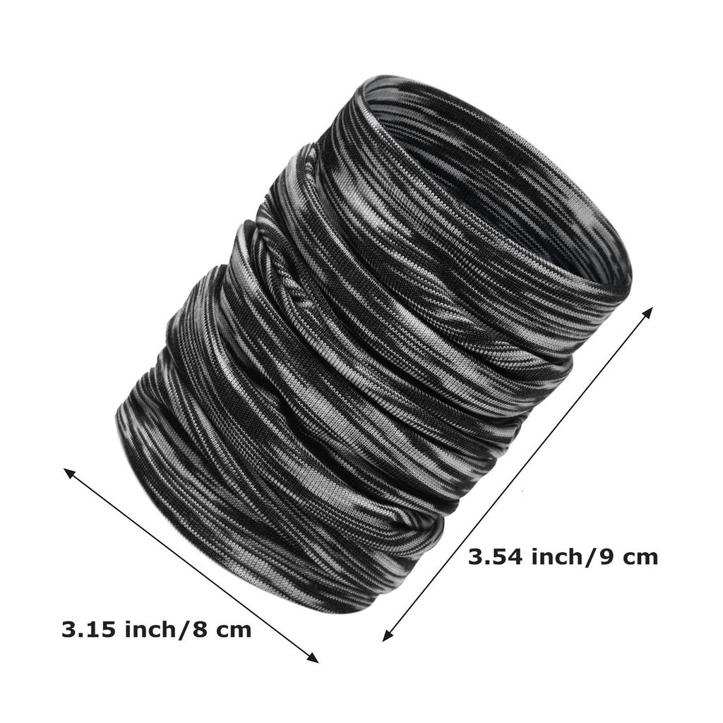 DAPHNE 1 Pair Gym Yoga Sports Cooling Wristbands Unisex Wrist Support Sweatband Exercise Men Women Athletic Non Slip Ice Cooling/Multicolor