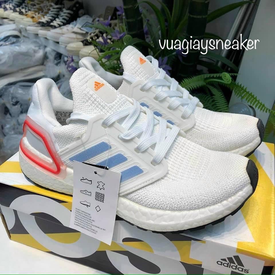 🔥ẢNH THẬT🔥 Giày ultra boost 6.0 trắng hồng