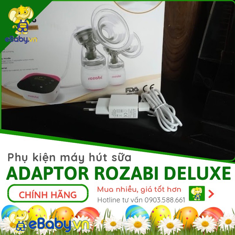 Củ sạc usb máy hút sữa Rozabi Deluxe