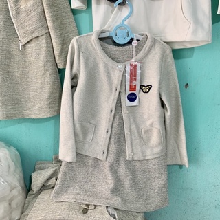 sét áo khoác kèm váy dạ original marines xuất dư
