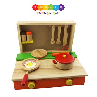 Đồ chơi gỗ bộ nấu ăn Winwintoys