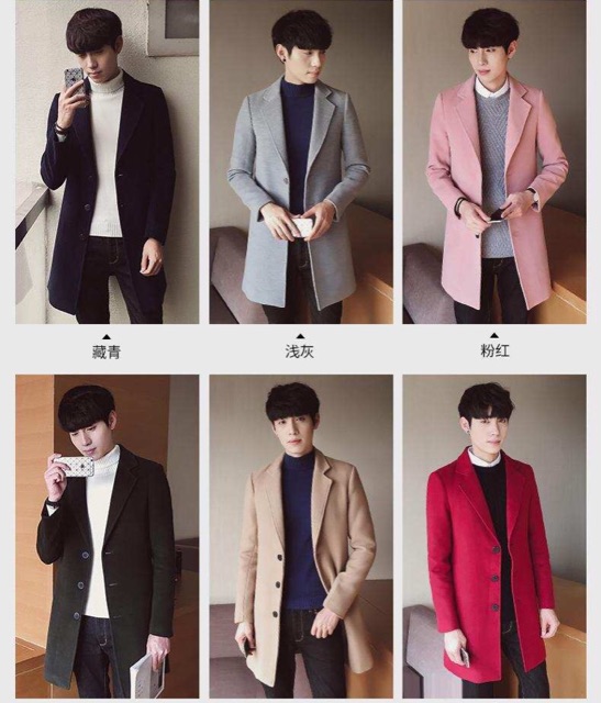 [HÀNG ORDER 7-10 ngày] ÁO KHOÁC DẠ MĂNG TÔ | BigBuy360 - bigbuy360.vn