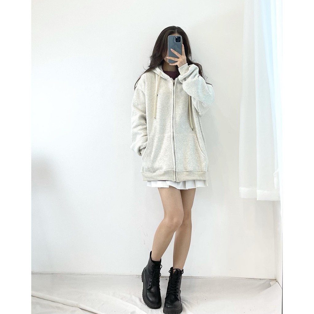 (FREESHIP) Áo khoác hoodie nỉ 05 hàng quảng châu miho house