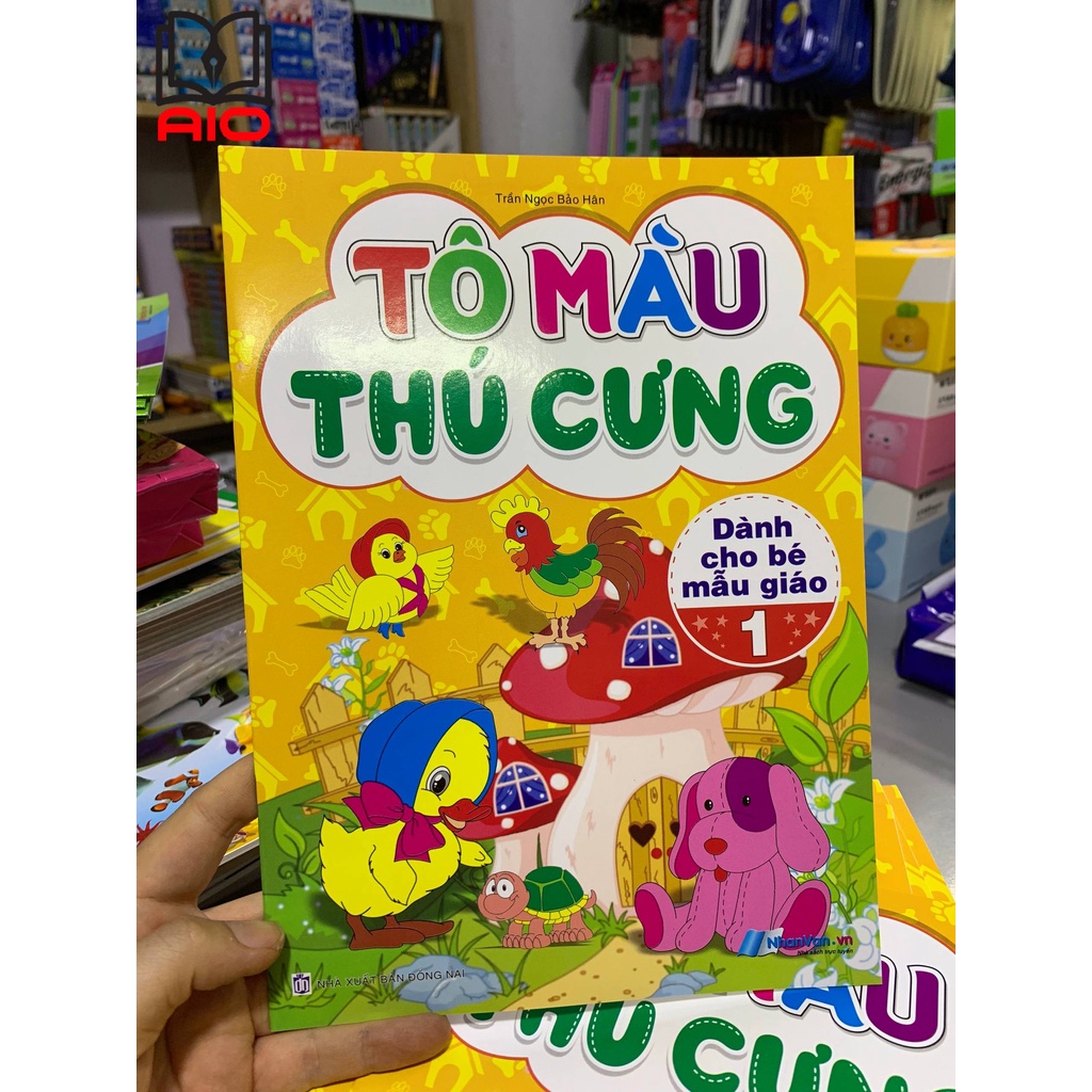 Tô màu Thú Cưng TẬP 1