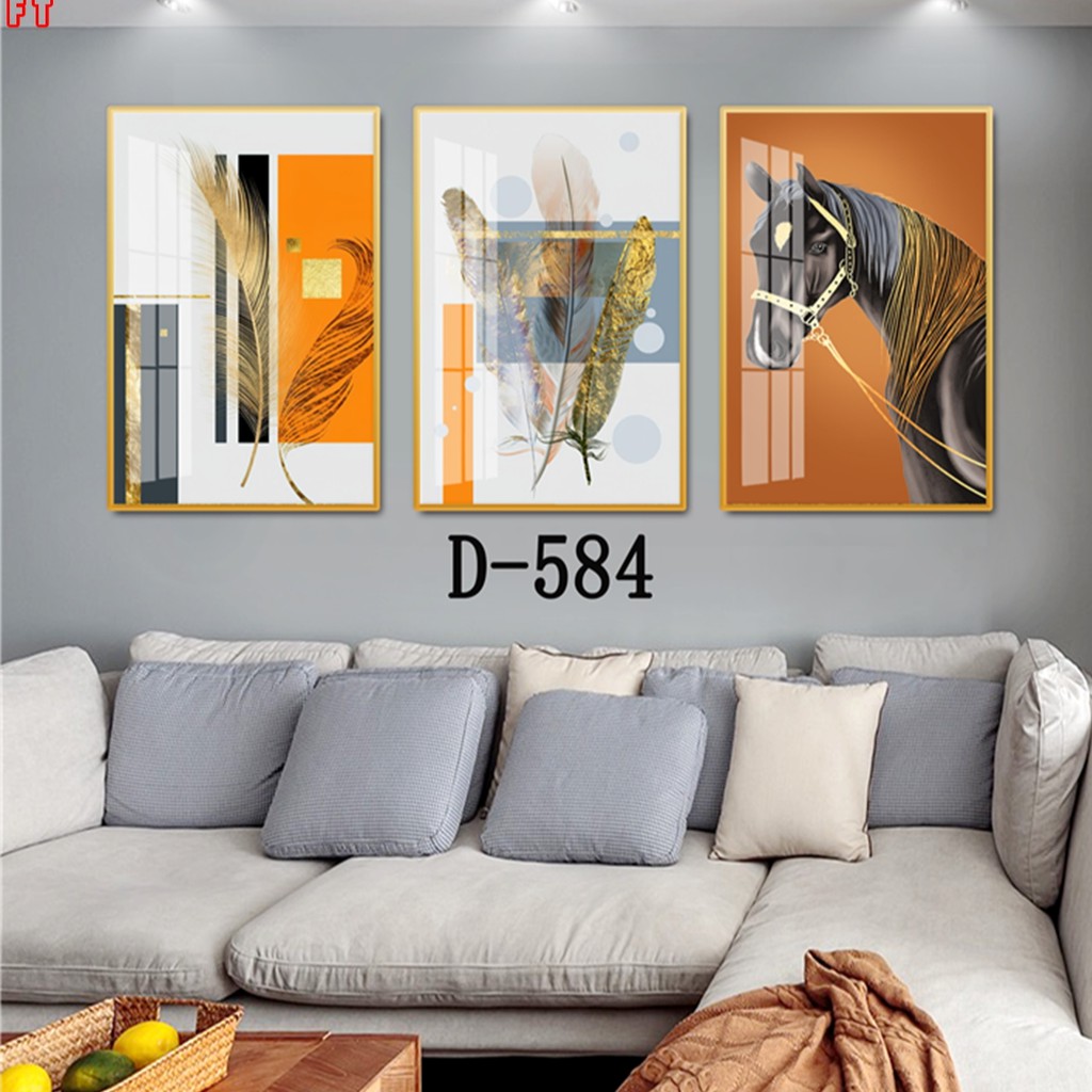Tranh treo tường decor tráng gương hiện đại trang trí phòng khách, phòng ngủ, phòng bếp | Tranh decor Tuong An