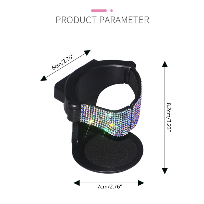 Giá Đỡ Bình Nước Gắn Lỗ Thông Gió Xe Hơi Thông Dụng