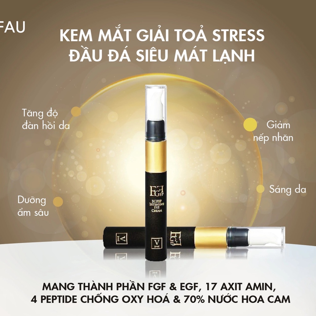 Kem Xóa Nhăn, Làm Sáng Vùng Mắt FAU EGFEP Intensive Eye Cream 10g