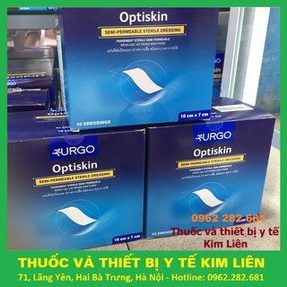 URGO OPTISKIN - Băng gạc vô trùng không thấm nước (Hộp cỡ nhỏ 50 chiếc - cỡ lớn 20 chiếc)