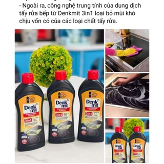 Dung dịch tẩy rửa bếp từ denkmit 3in1 – 🇧🇪🇧🇪hàng nội địa đức