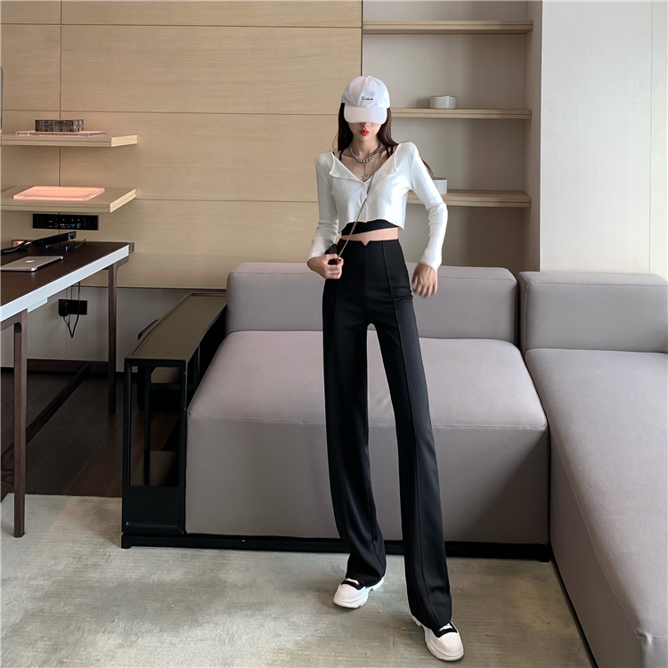 Quần Tây Xiaozhainv Lưng Cao Phong Cách Hàn Quốc Dành Cho Nữ | BigBuy360 - bigbuy360.vn