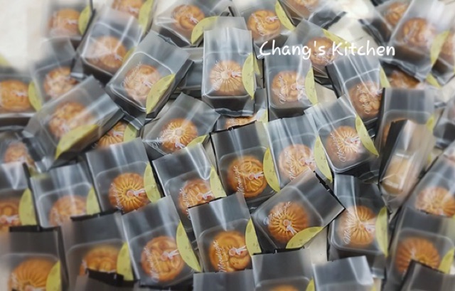 100 bộ khay túi bánh trung thu 50 gam