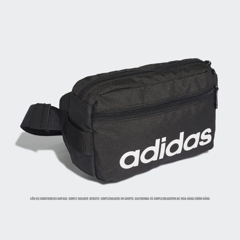 Túi Chéo Nam FREESHIP Adidas Linear Core Waist Bag Chính Hãng Chuẩn Auth