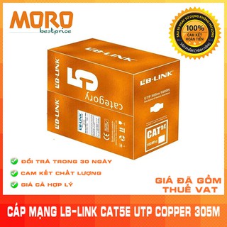 Cuộn dây cáp mạng LB-LINK Cat5e UTP Copper 305m