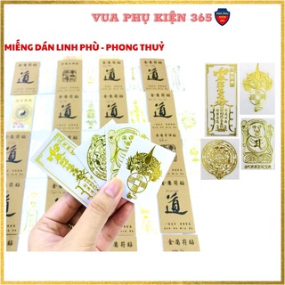 Miếng dán linh phù - tài lộc, may mắn, hộ mệnh phong thuỷ, bình an, phù hộ sức khỏe