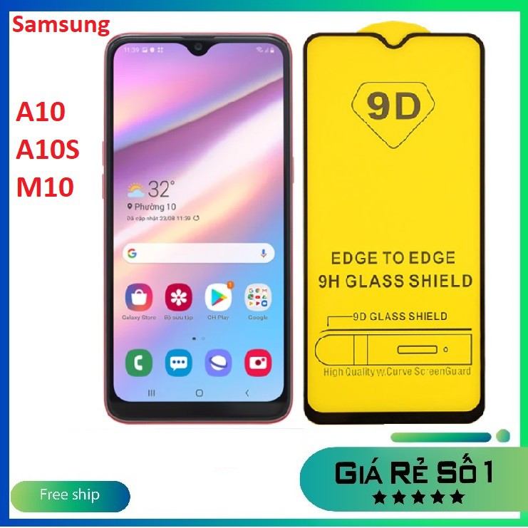 Kính cường lực full màn Samsung A10/ M10/ A10S
