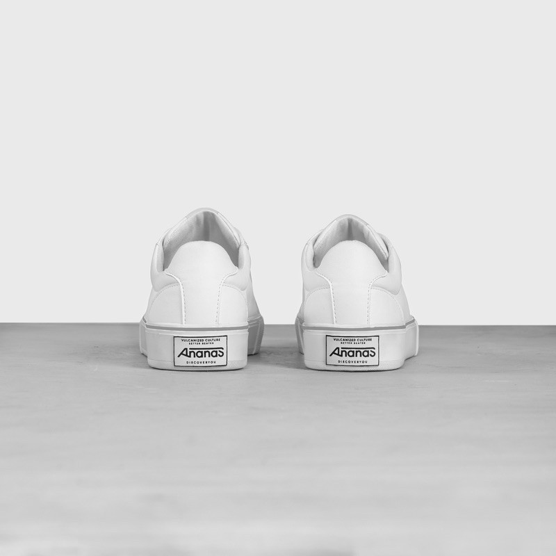 ANANAS BASAS NEW SIMPLE LIFE - LOW TOP - WHITE