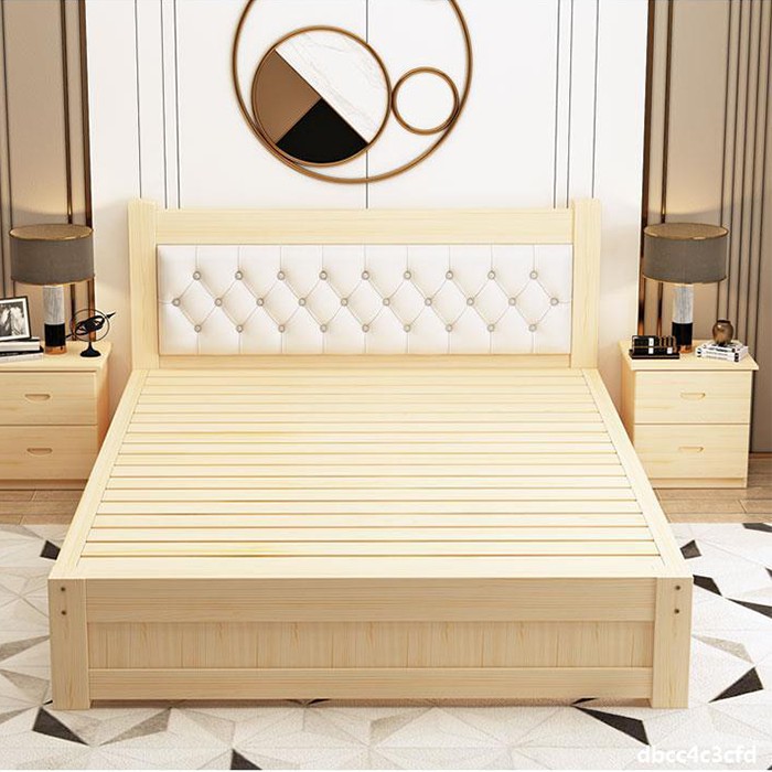 Giường ngủ cao cấp sang trọng Giường gỗ thông tiện ích hiện đại GUT005 | BigBuy360 - bigbuy360.vn