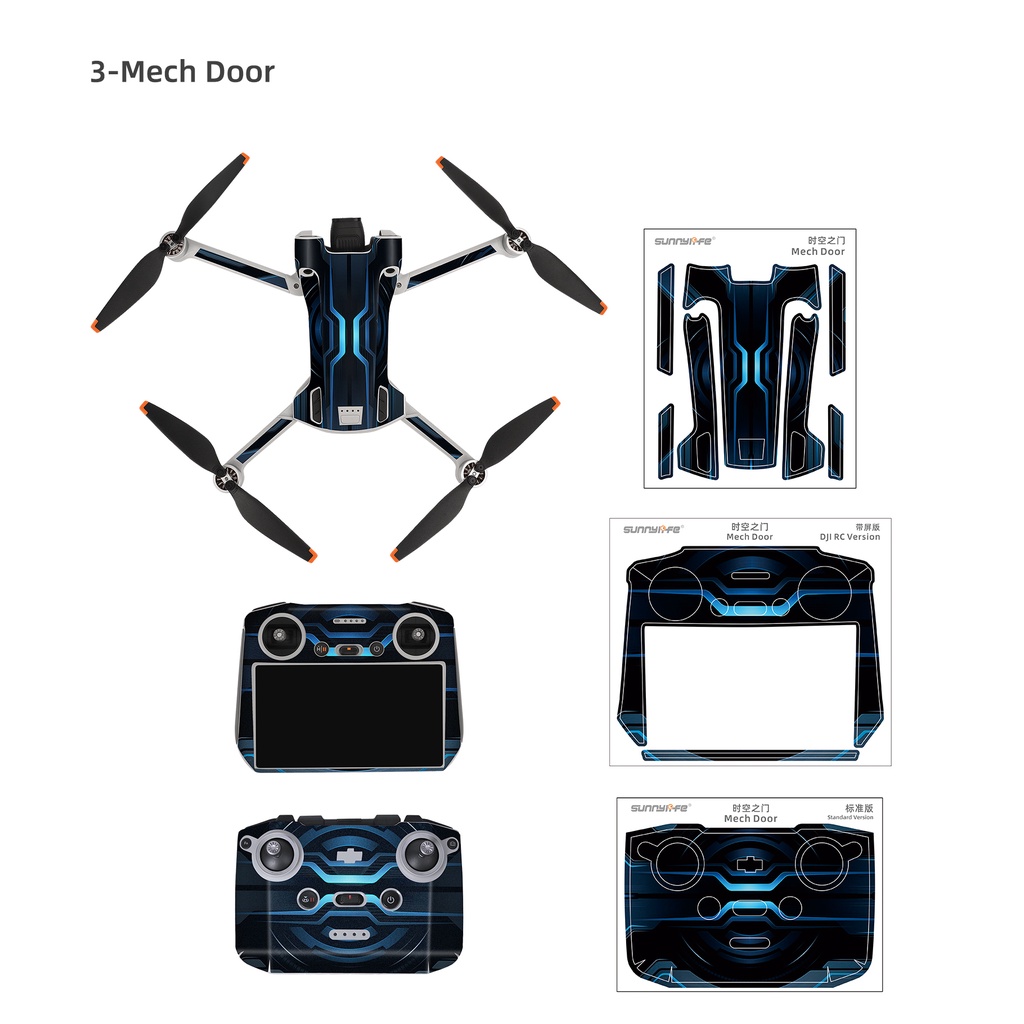 Miếng Dán PVC Bảo Vệ Màn Hình Điều Khiển Từ Xa Cho DJI Mini 3 Pro