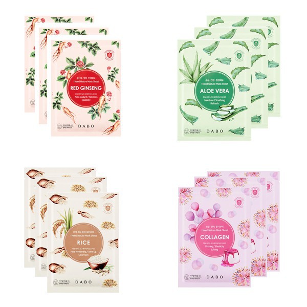 10 Miếng Mặt Nạ Làm Trắng 🧡 Cấp Ẩm🧡Tái Sinh Da🧡Cân Bằng Màu Da Hàn Quốc 23ml - Mới