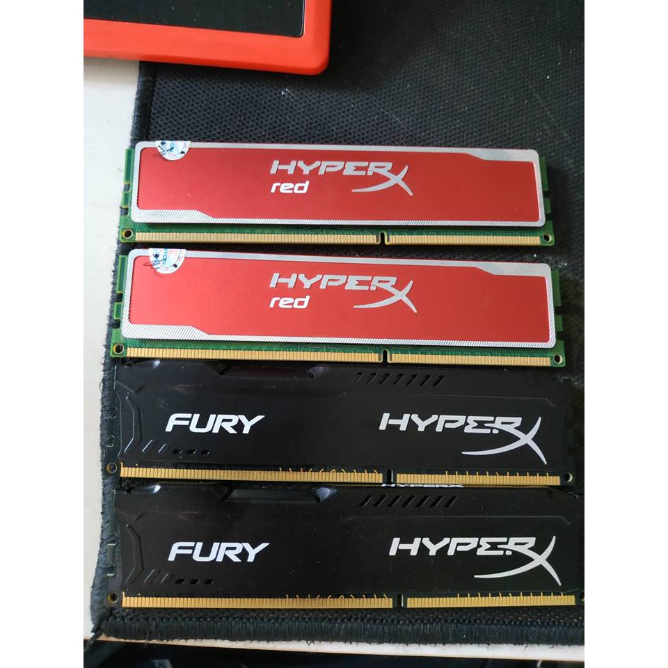 Ram Kingston HyperX Fury 4 Gb DDR3 bus 1600 còn bản hàng đến tháng 11/2018