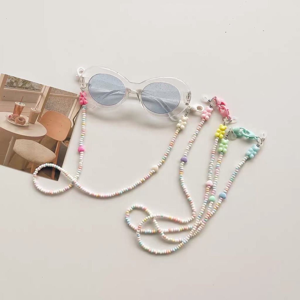 Dây đeo khẩu trang charm gấu nhiều mẫu dễ thương, cute