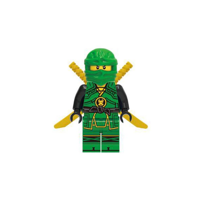 Đồ chơi lắp ráp Lego Ninjago gồm 8 nhân vật Lego minifigures Ninja kèm phụ kiện có thể phát sáng