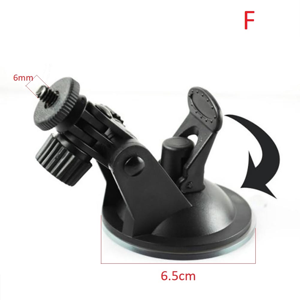 Giá đỡ camera hành trình cho xe hơi , ô tô có giác hút xoay  , hít kính gắn xe hơi, ô tô