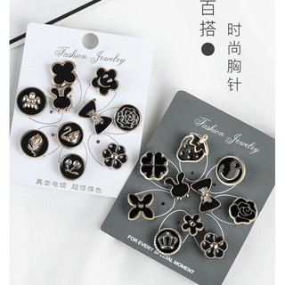 Cài Áo🍁FREESHIP🍁Set 10 Ghim Cài Mini Siêu Dễ Thương