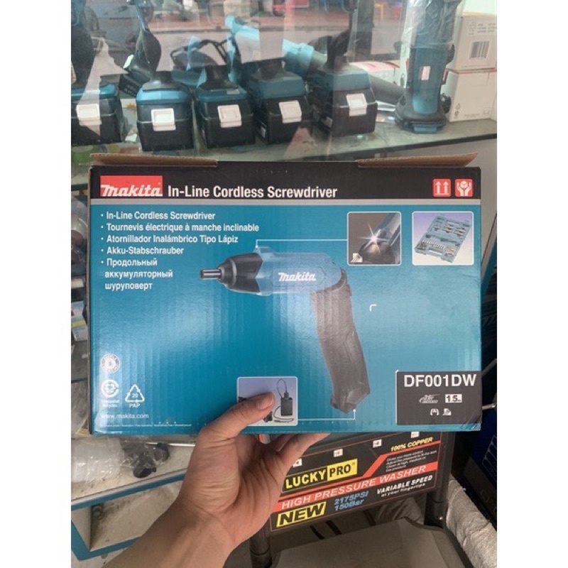 Máy vặn vít dùng pin DF001DW Makita 3,6V 100% new 2021