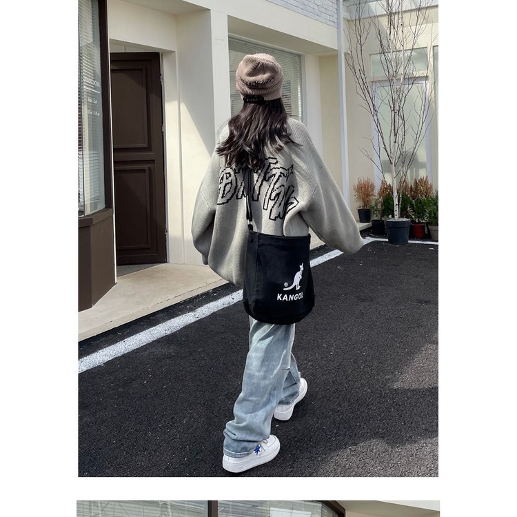 Áo sweater tay dài dáng rộng in hình trái tim phong cách đường phố kiểu Mỹ cá tính