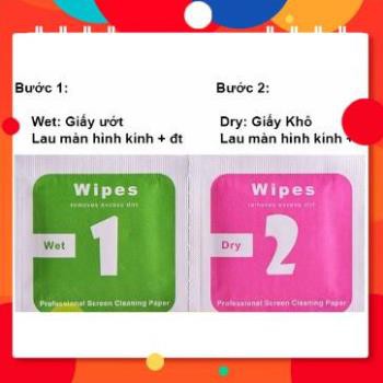 Miếng giấy để lau kính cường lực tphcm