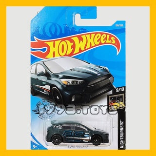 Xe mô hình 1:64 hot wheels basic 2019 nightburnerz - ford focus rs fyf84