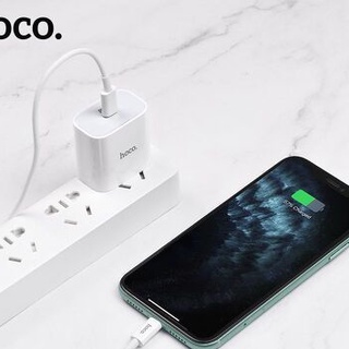 Bộ sạc nhanh hoco c76 plus sạc nhanh 3a, pd 20w dài 1m, chân cắm
